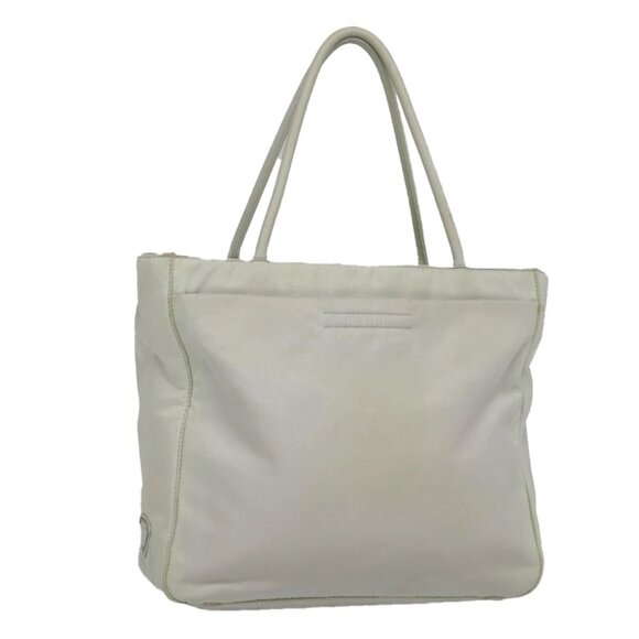 PRADA Tote Bag Nylon Gray Auth 92828 - Picture 1 of 15